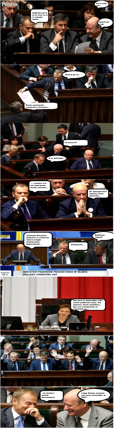 Okazało się że Tusk też był w Cocomo