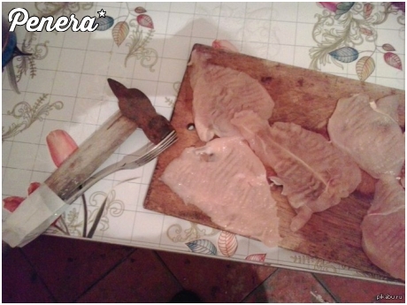 Opatentowane narzędzie do schabowych