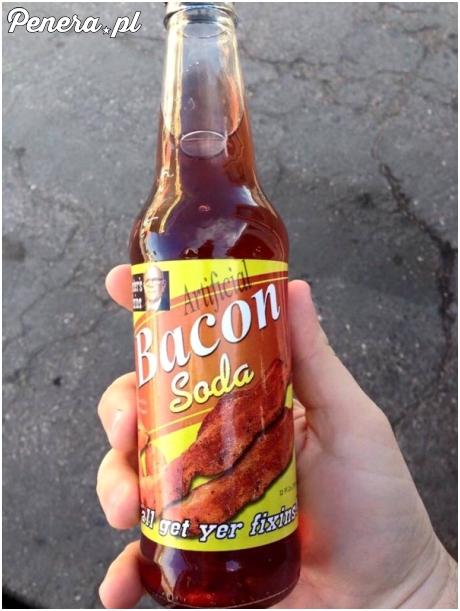 Oranżada o smaku bekonu