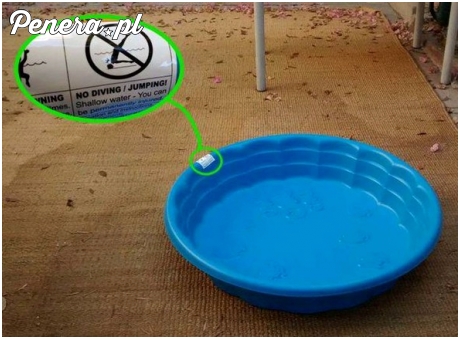 Pamiętaj nie skacz na główkę