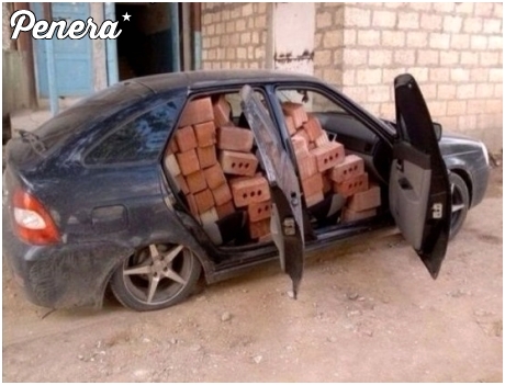 Panie Heńku cegły są w samochodzie