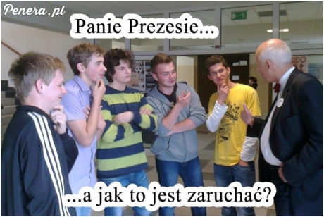 Panie prezesie jak to jest?