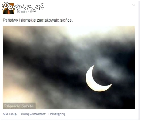 Państwo Islamskie zaatakowało słońce