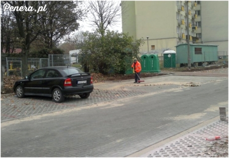 Parking właśnie przechodzi generalny remont