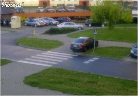 Parkowanie kolejnego durnia - Gorzów