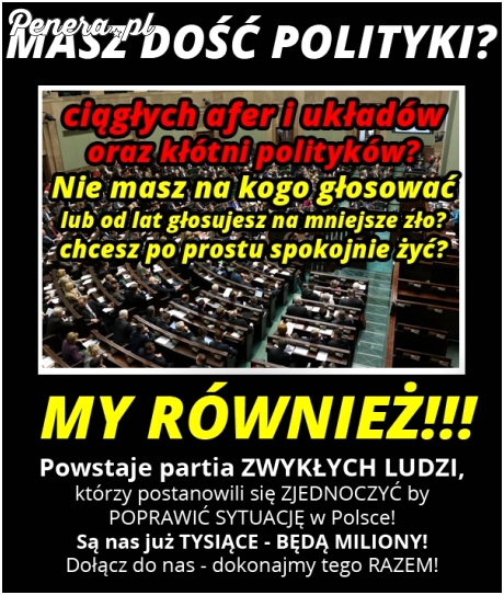 Partia zwykłych ludzi?