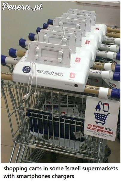 Pchasz i ładujesz telefon