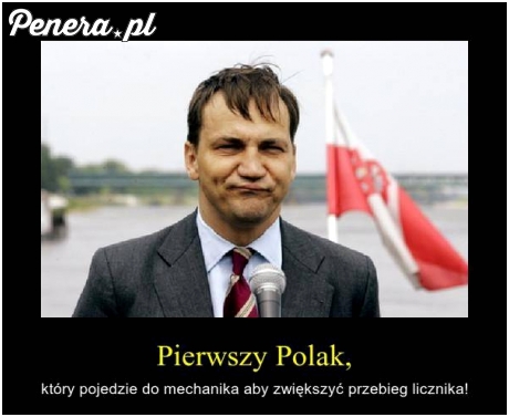 Pierwszy Polak który zwiększy przebieg licznika