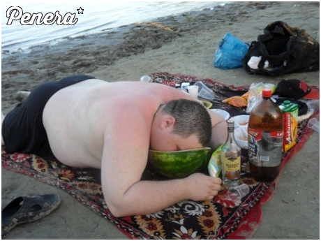 Pijany arbuz po rosyjsku