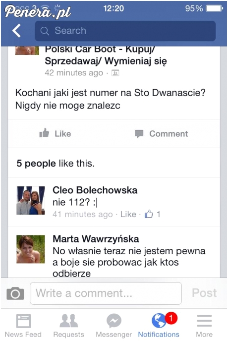 Pilnie potrzebny numer na Sto Dwanaście Pilnie potrzebny numer na Sto Dwanaście