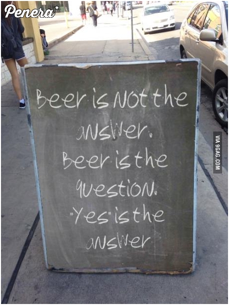Piwo nie jest odpowiedzią