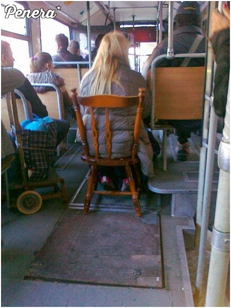 Po co stać skoro można siedzieć