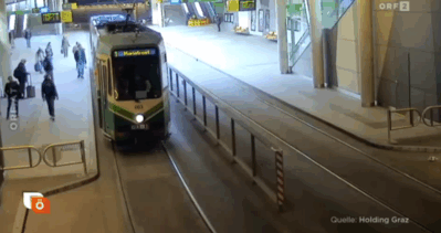 Policja kontra tramwaj