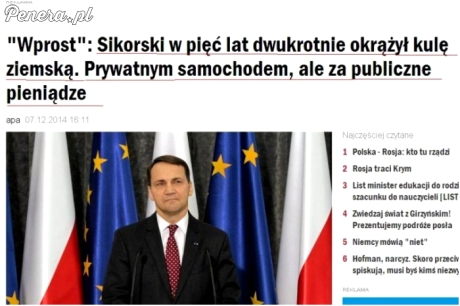 Polski podatnik z Radkiem dookoła świata