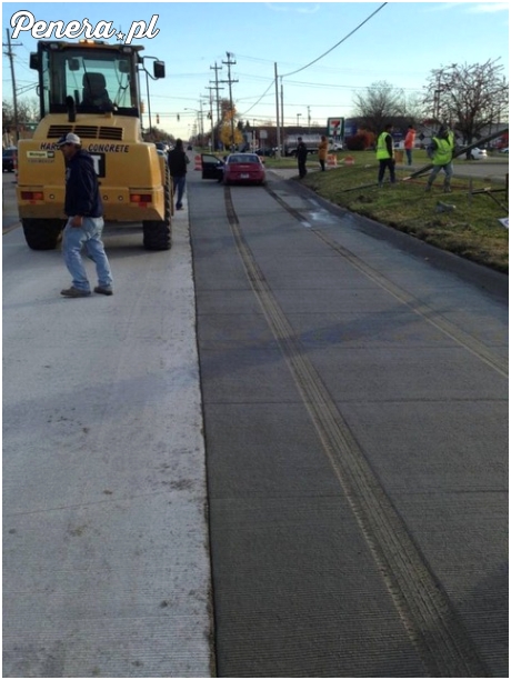 Poszły konie po betonie ;)