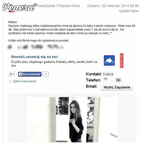 Poszukuje chętnego do rozdziewiczenia