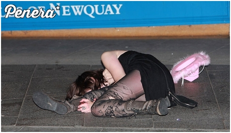 Powroty z imprez bywają ciężkie