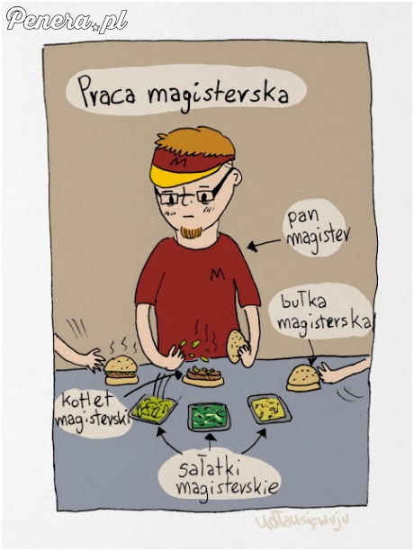 Praca magisterska w McDonaldzie