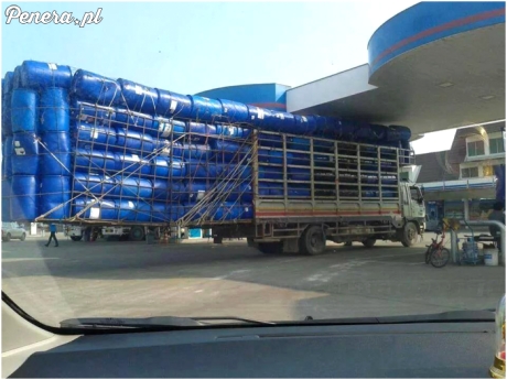 Prawdziwy mistrz załadunku