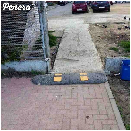 Próg zwalniający dla pieszych