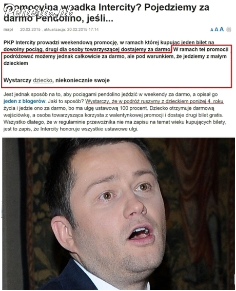 Promocyjna wpadka Intercity!