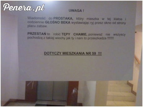 Proste przesłanie do prostaka