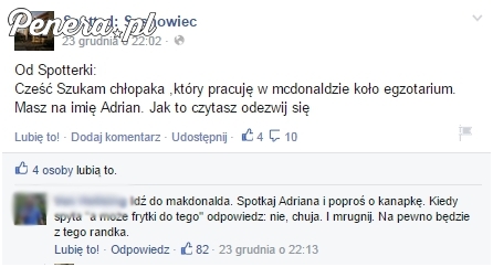 Prosty sposób na podryw chłopaka z McDonalda