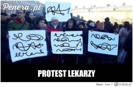 Protest lekarzy