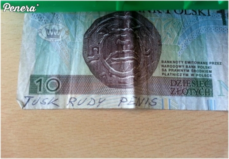 Protest na banknotach