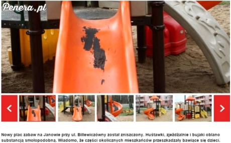 Przeszkadzały komuś bawiące się dzieci