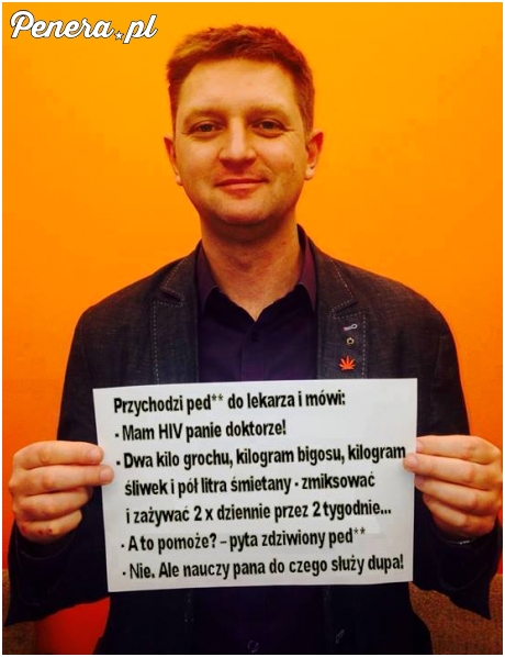 Przychodzi pedał do lekarza i mówi...