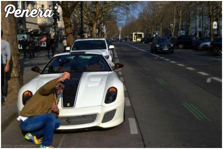 Przyłapany na samojebce