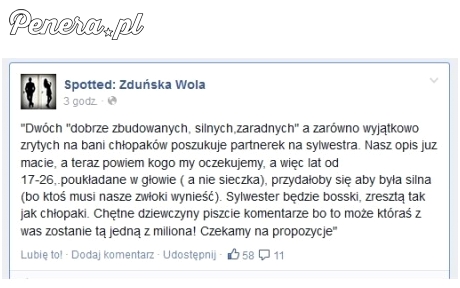 Przynajmniej są szczerzy