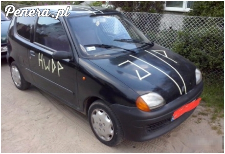 Przystrojone auto gimba