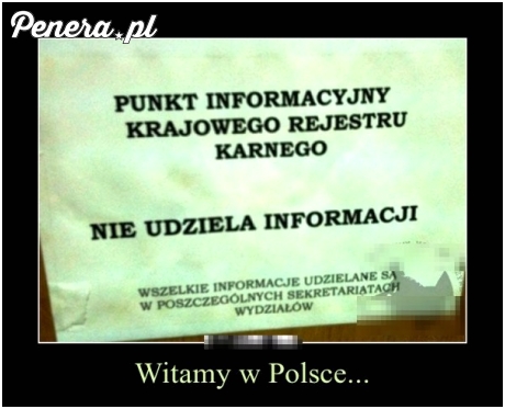 Punkt informacji który nie udziela informacji