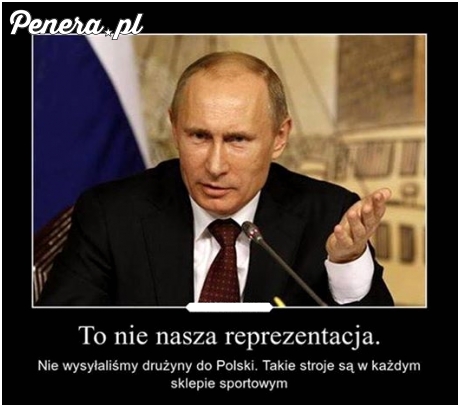 Putin nie przyznaje się do swojej reprezentacji