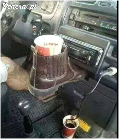 Rewelacyjny uchwyt na kubek