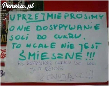 Rewelacyjny żarcik w pracy