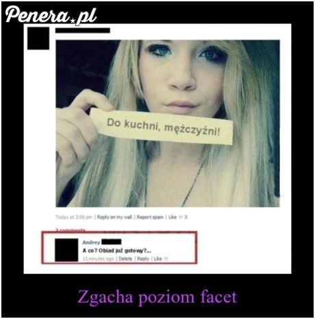 Riposta poziom facet