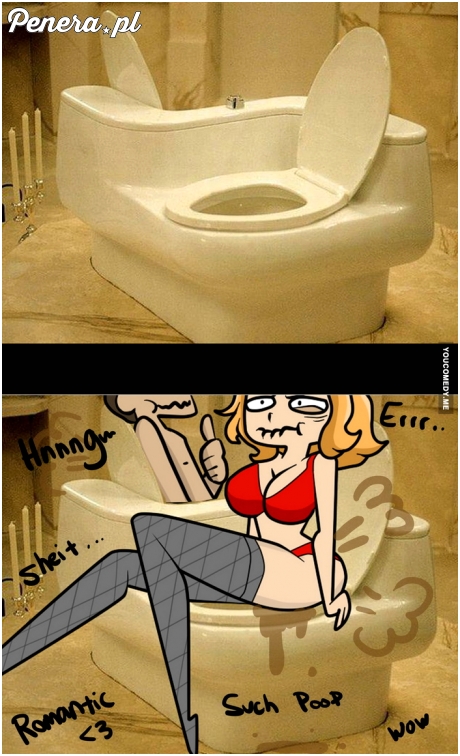 Romantyczny kibel dla dwojga?