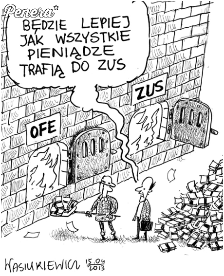 Różnica między OFE i ZUS