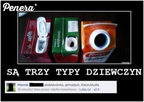 Są trzy typy dziewczyn
