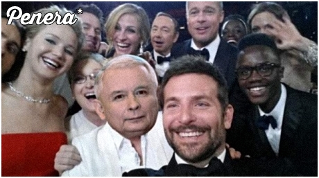 Samojebka z rozdania Oskarów