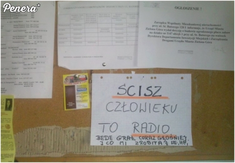 Ścisz człowieku to radio