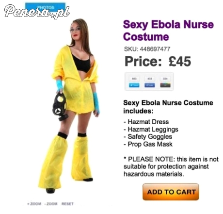 Seksowny strój ebola