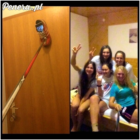 Selfie z buta!