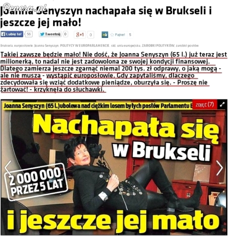 Senyszyn pazerna komucha