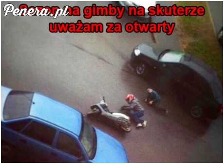 Sezon na gimby na skuterach