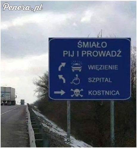 Śmiało pij i prowadź