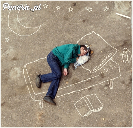 Śpij słodko uliczny menelu